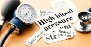 can high blood pressure cause flashing lights in eyes​