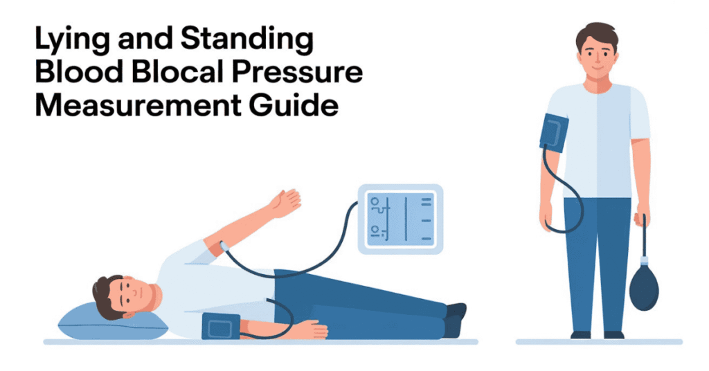 Lying and Standing Blood Pressure Measurement Guide