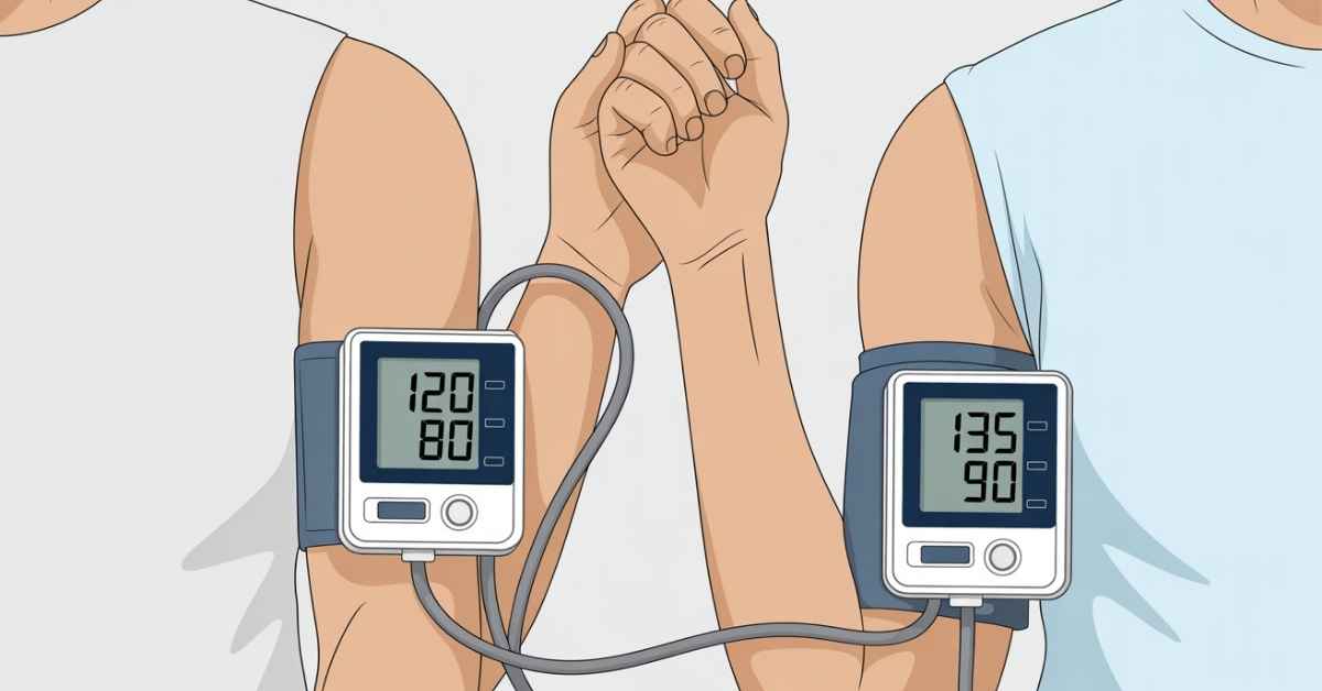 Why Your Blood Pressure Can Be Different in Each Arm