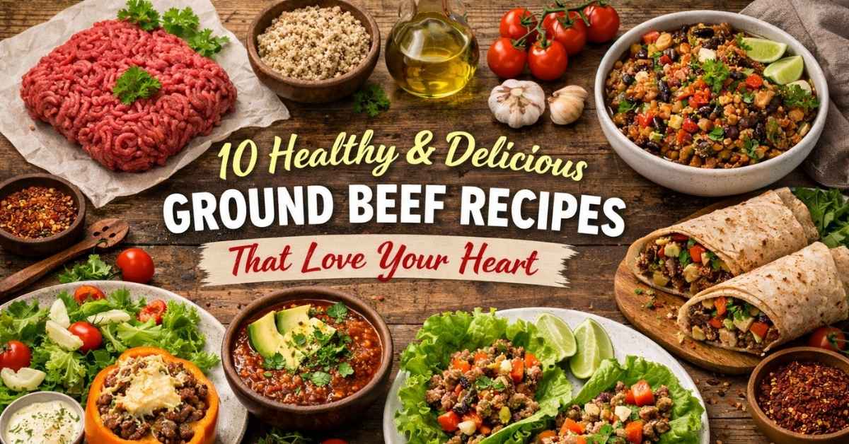 10 Healthy & Delicious Ground Beef Recipes That Love Your Heart
