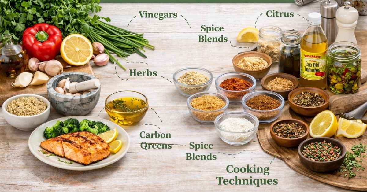 Flavour Without the Salt Shaker Herbs, Spices & Techniques