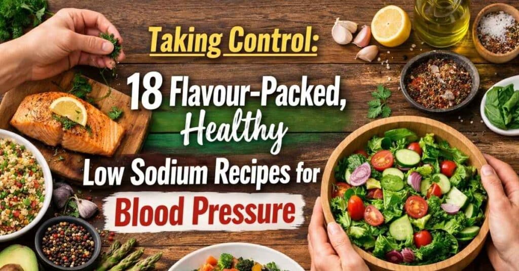Taking Control 18 Flavour-Packed, Healthy Low Sodium Recipes for Blood Pressure