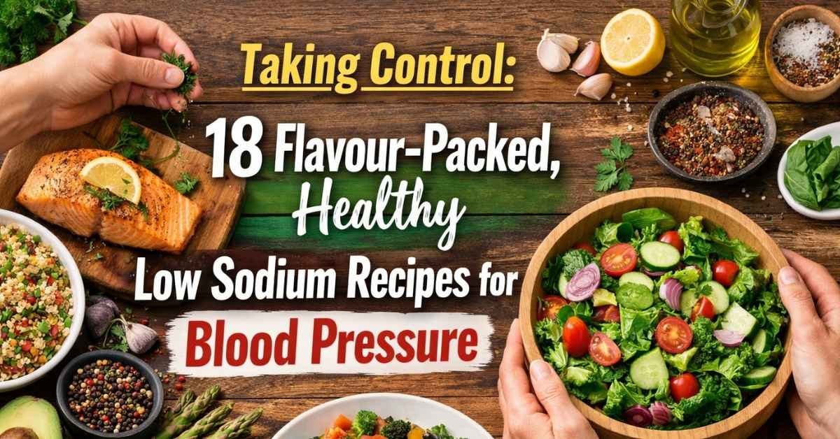 Taking Control 18 Flavour-Packed, Healthy Low Sodium Recipes for Blood Pressure