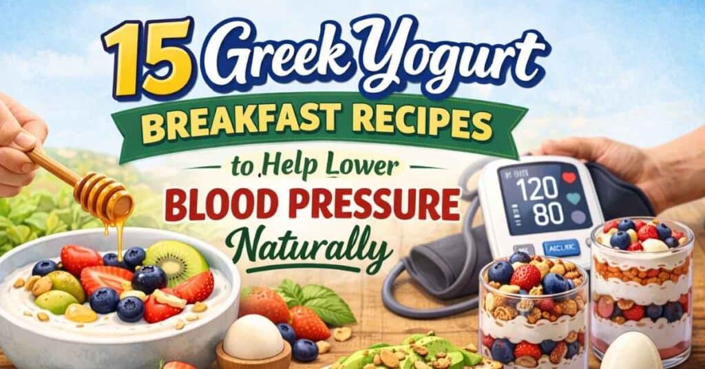 15 Greek Yogurt Breakfast Recipes to Help Lower Blood Pressure Naturally