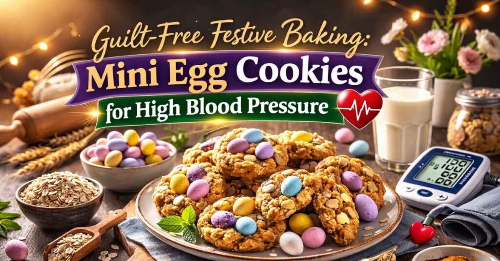 Guilt-Free Festive Baking Mini Egg Cookies for High Blood Pressure