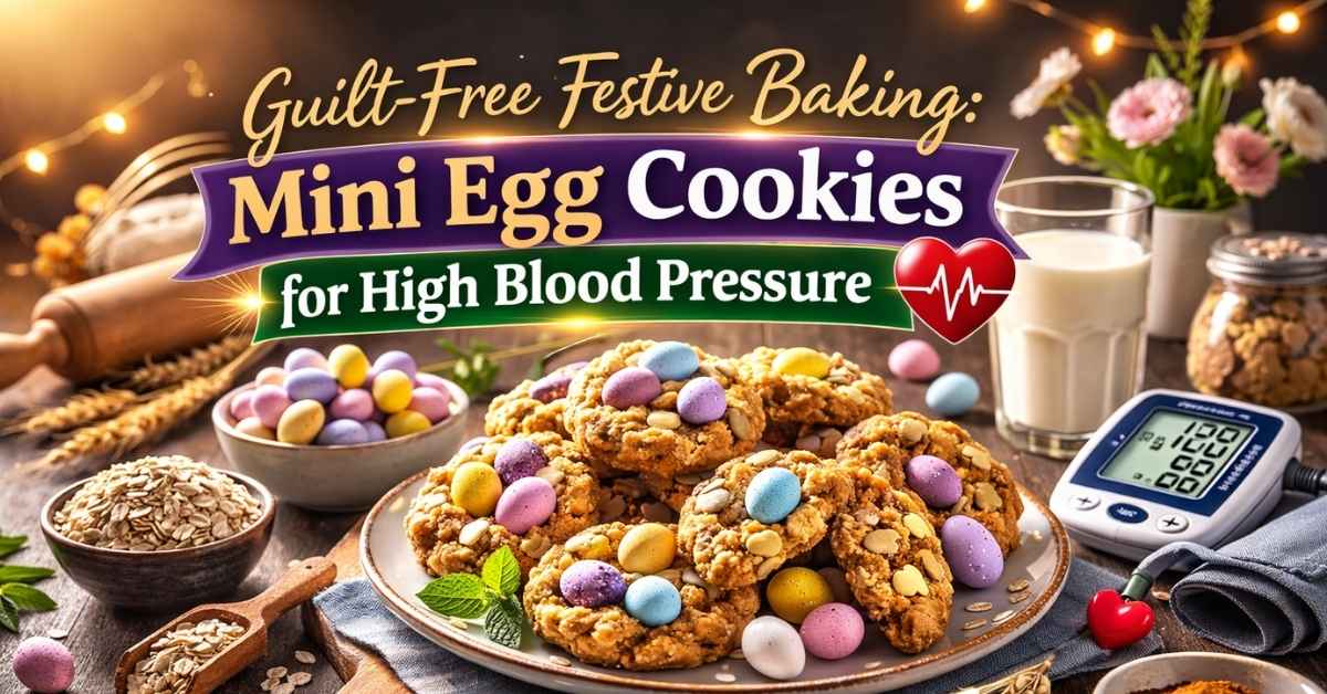 Guilt-Free Festive Baking Mini Egg Cookies for High Blood Pressure