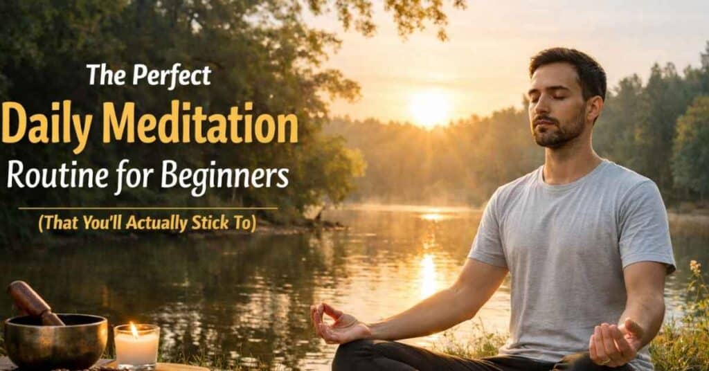 The Perfect Daily Meditation Routine for Beginners (That You’ll Actually Stick To)